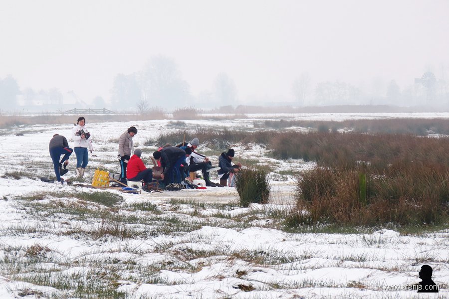 schaatsers in de Jan Durkspolder 3