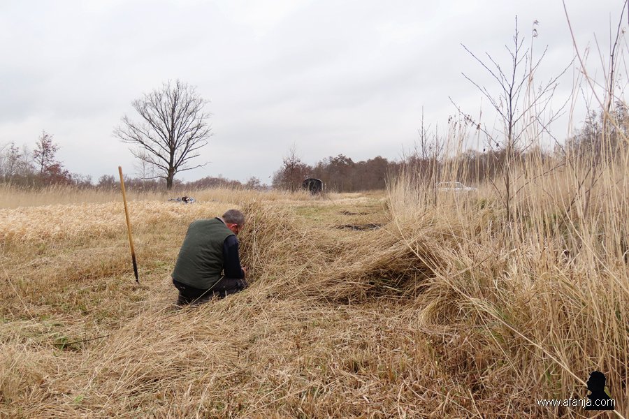 even wat vuil wegwerken