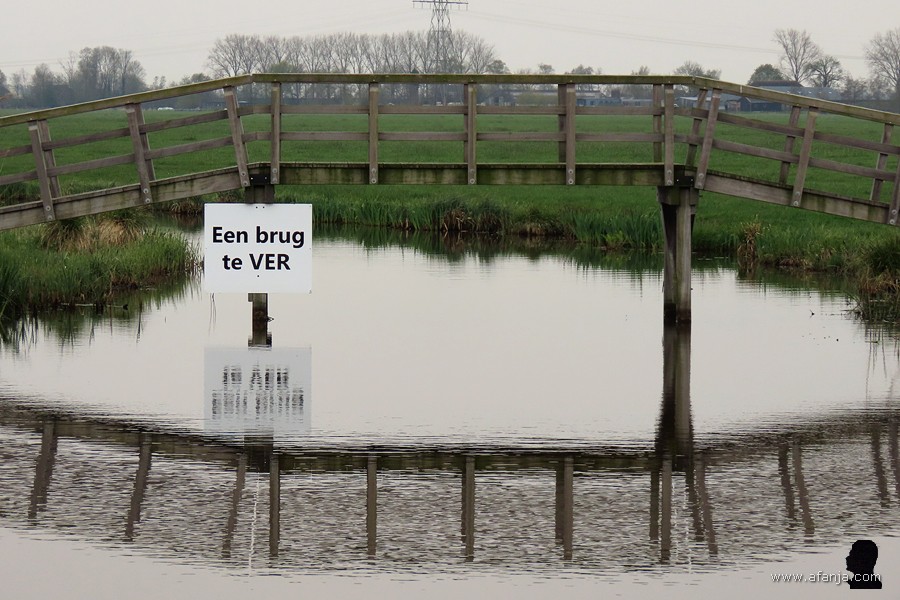 Bijna een brug te ver | Afanja's Weblog