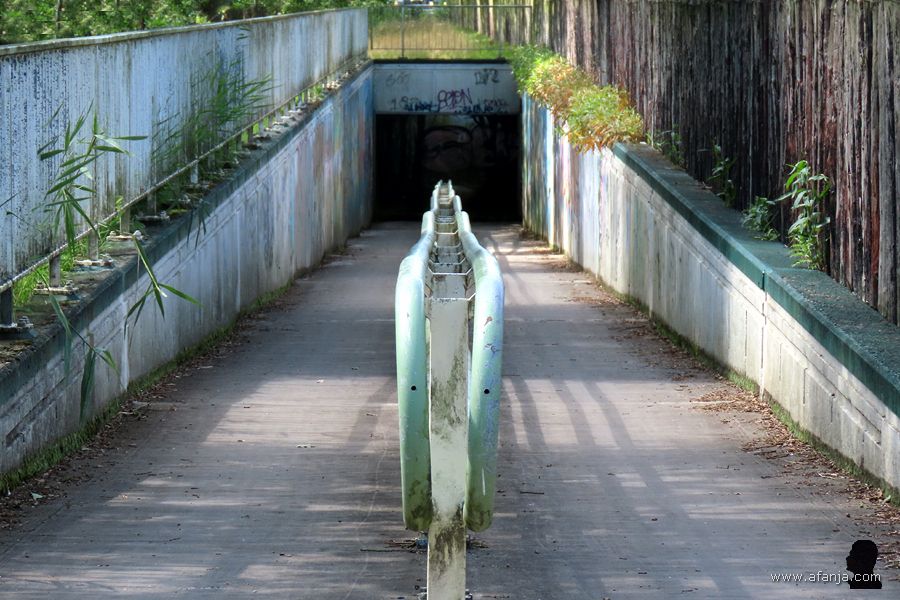 voetgangerstunnel Zuiderend onder de A7 bij Drachten