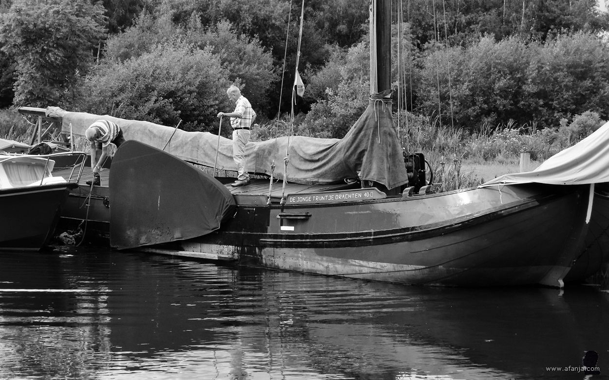 'de Jonge Trijntje' terug op de plek waar ze in 1909 gebouwd is