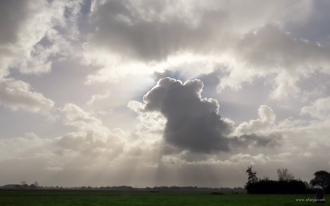 buienlucht tussen Drachten en H'veen