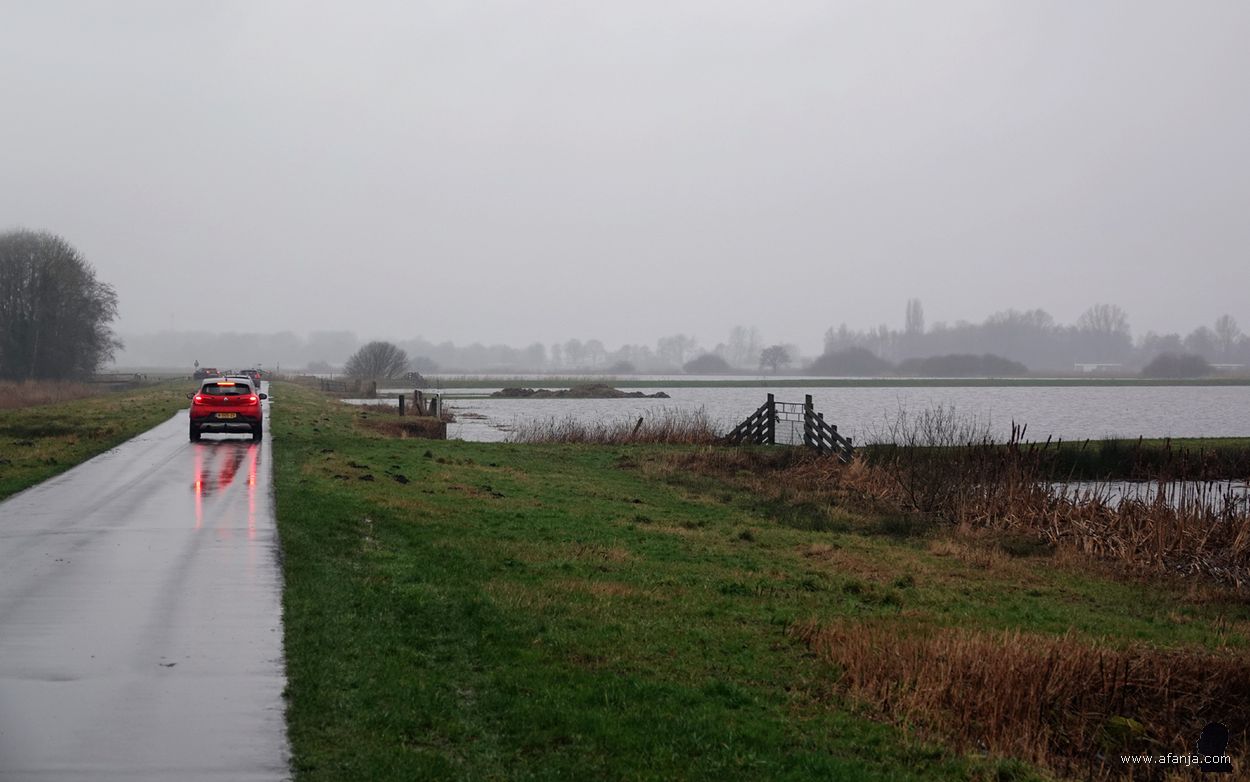 retentiepolder bij Smalle Ee onder water gezet