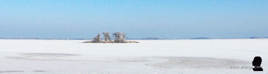 de Kninepôle in de winter van 2010