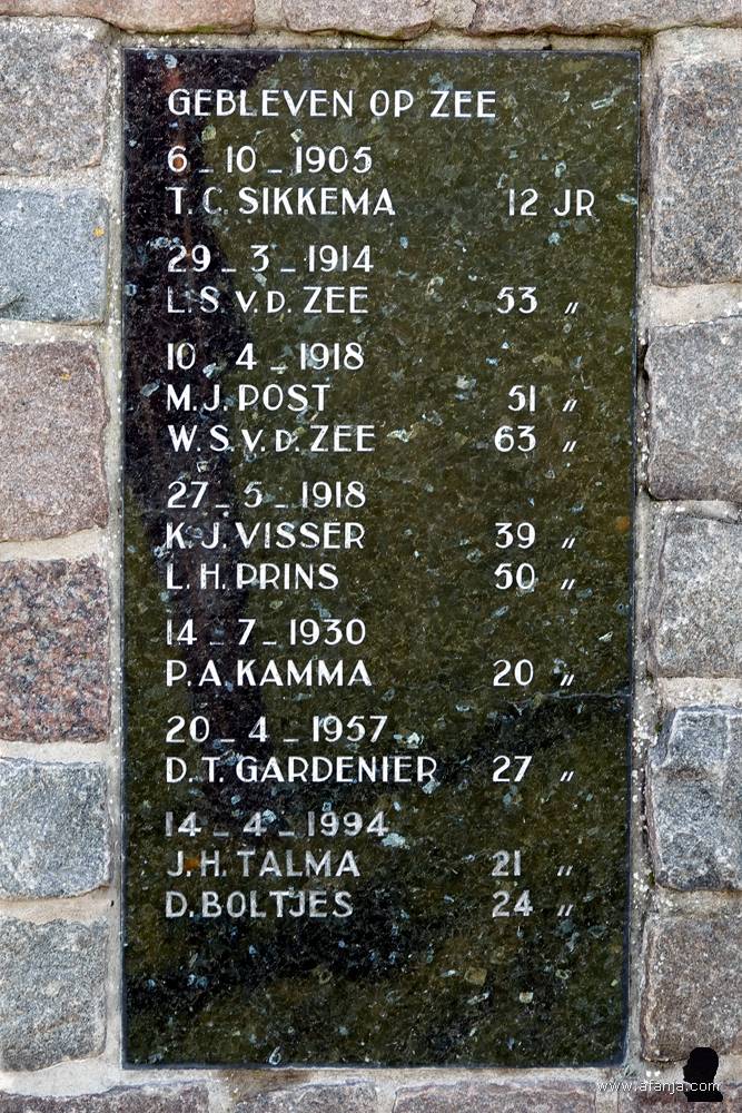 verdronken vissers uit Wierum