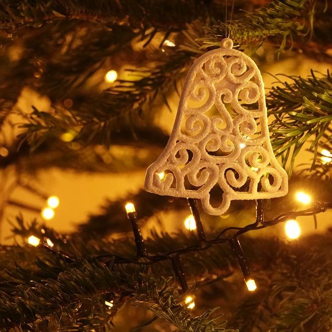 kerstboom met versiering