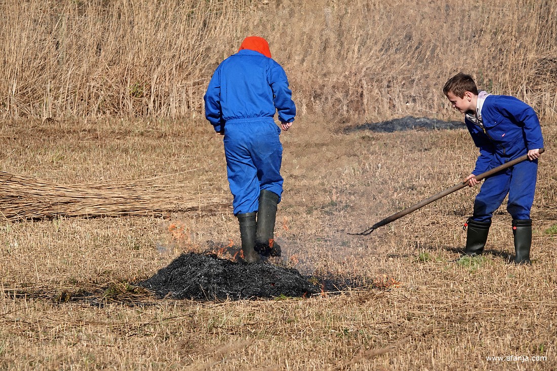 kijken of het vuurtje zich uit laat trappen