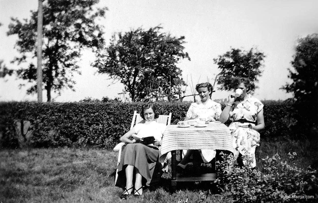 mem met twee vriendinnen