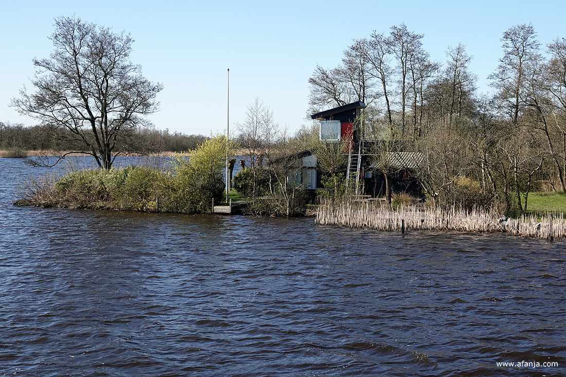 een origineel optrekje in 'de Alde Feanen'