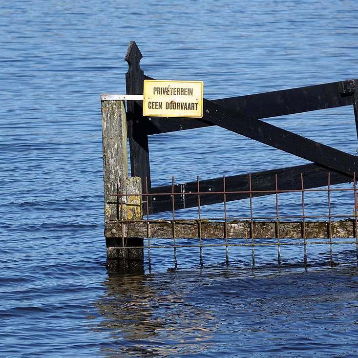 niet alle water is vrij toegankelijk