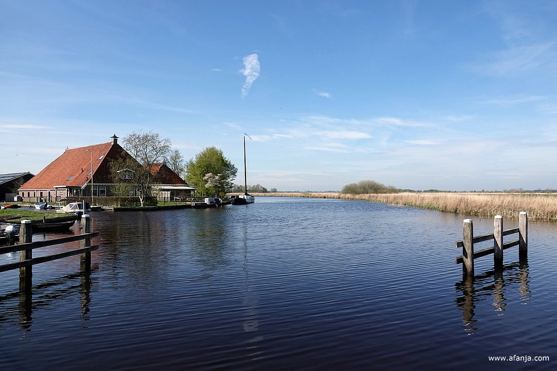 zicht naar het westen over de Goiingahúster Sleat
