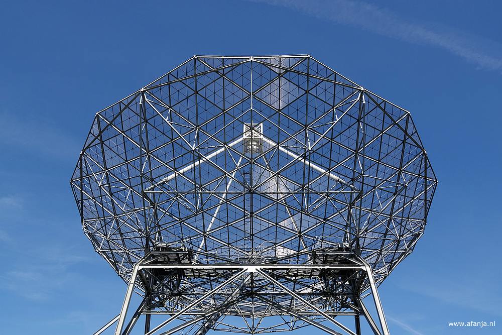 lijnenspel van de radiotelescoop