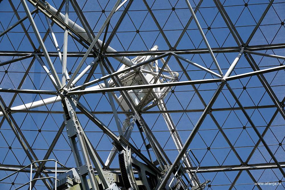 lijnenspel van de radiotelescoop