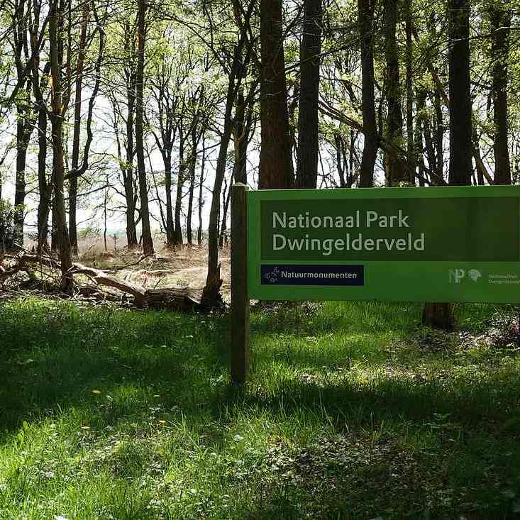 bord Nationaal Park Dwingelderveld