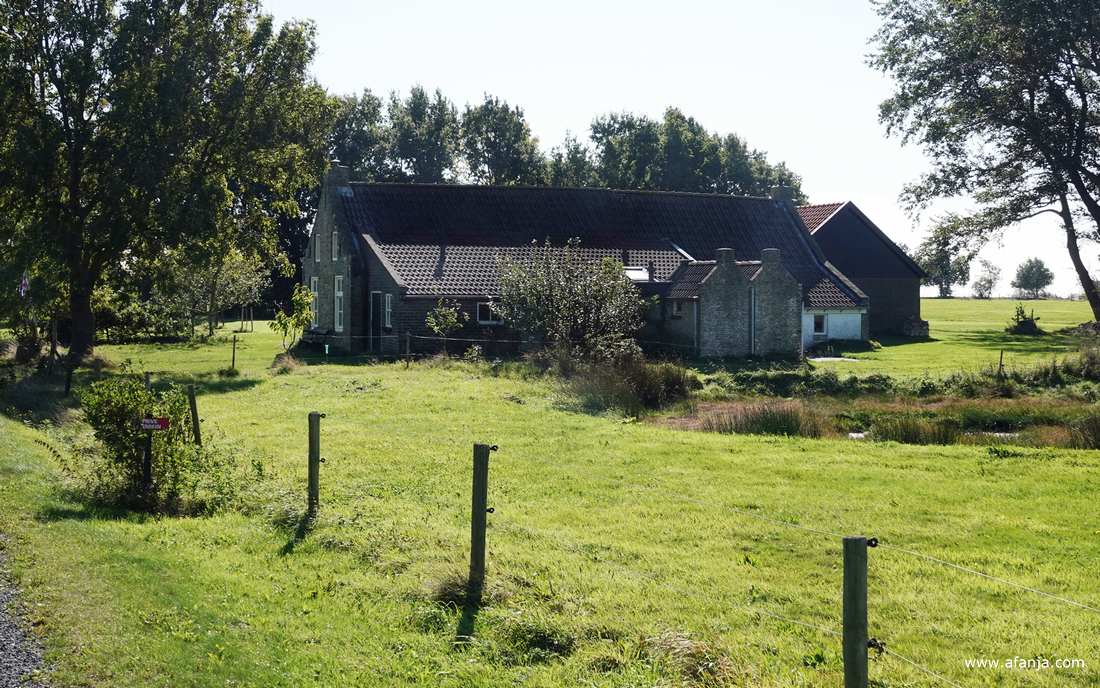 het huisje van Minne Minnes de Vries bij het Oudemirdumer Klif