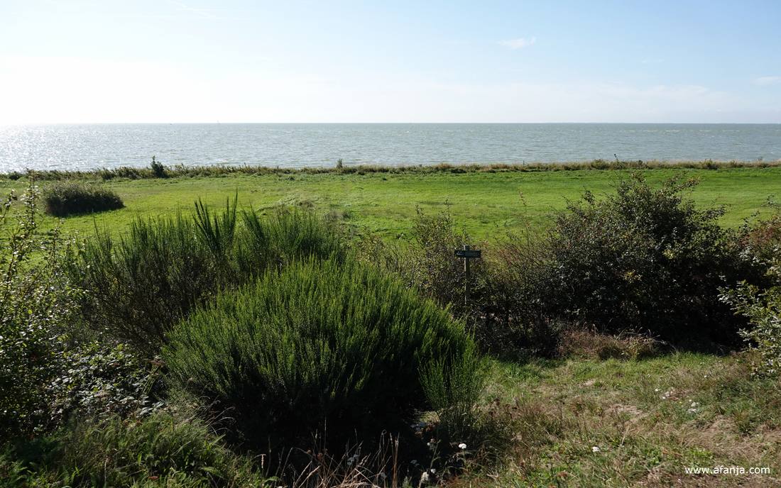 uitzicht vanaf het Oudemirdumer Klif