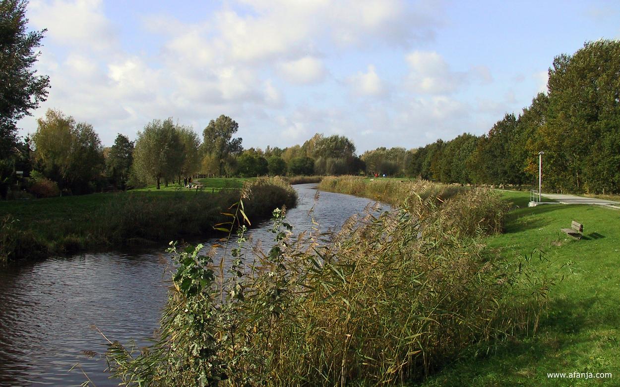 een wandeling langs het riviertje de Drait