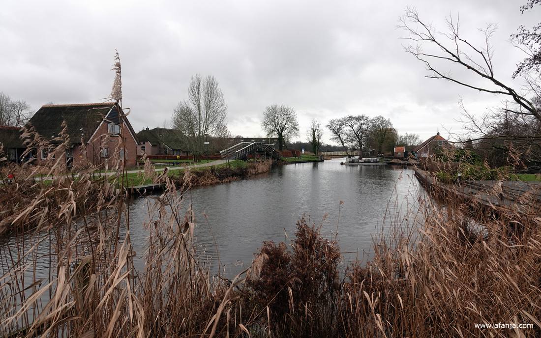 zicht op het centrum van Dwarsgracht
