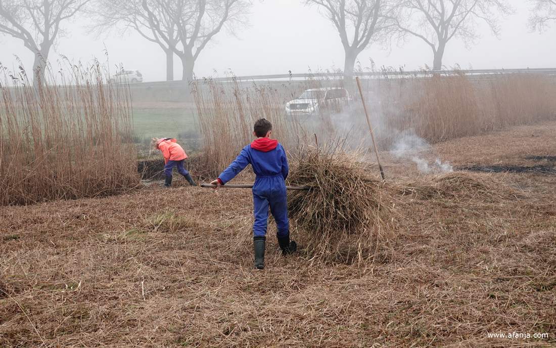 bijna bij het vuurtje aangekomen