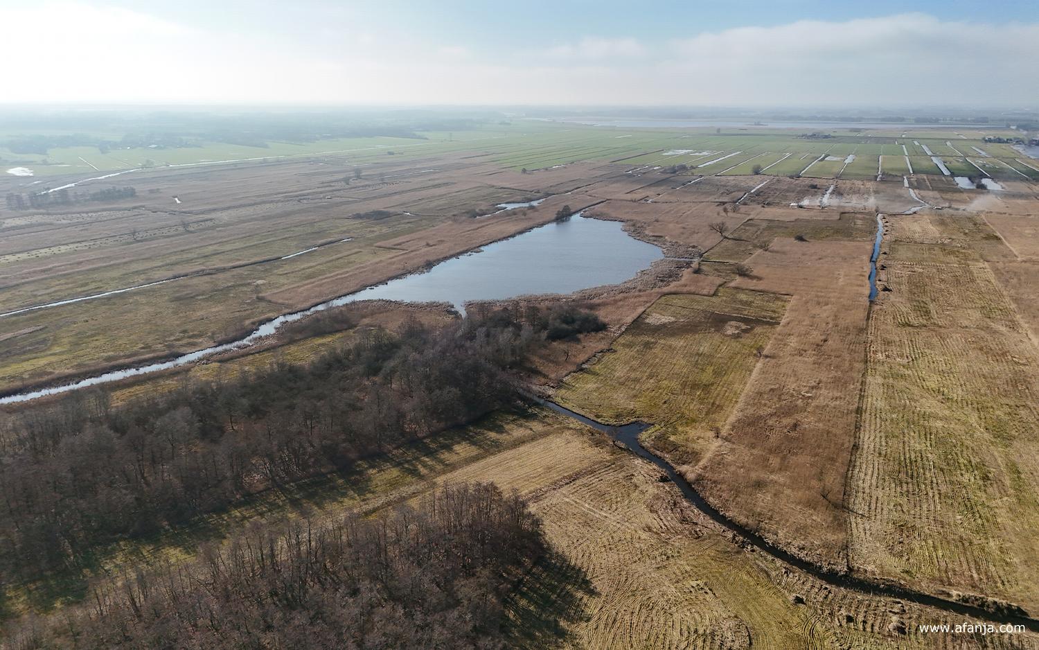een eerste rondblik vanuit de lucht