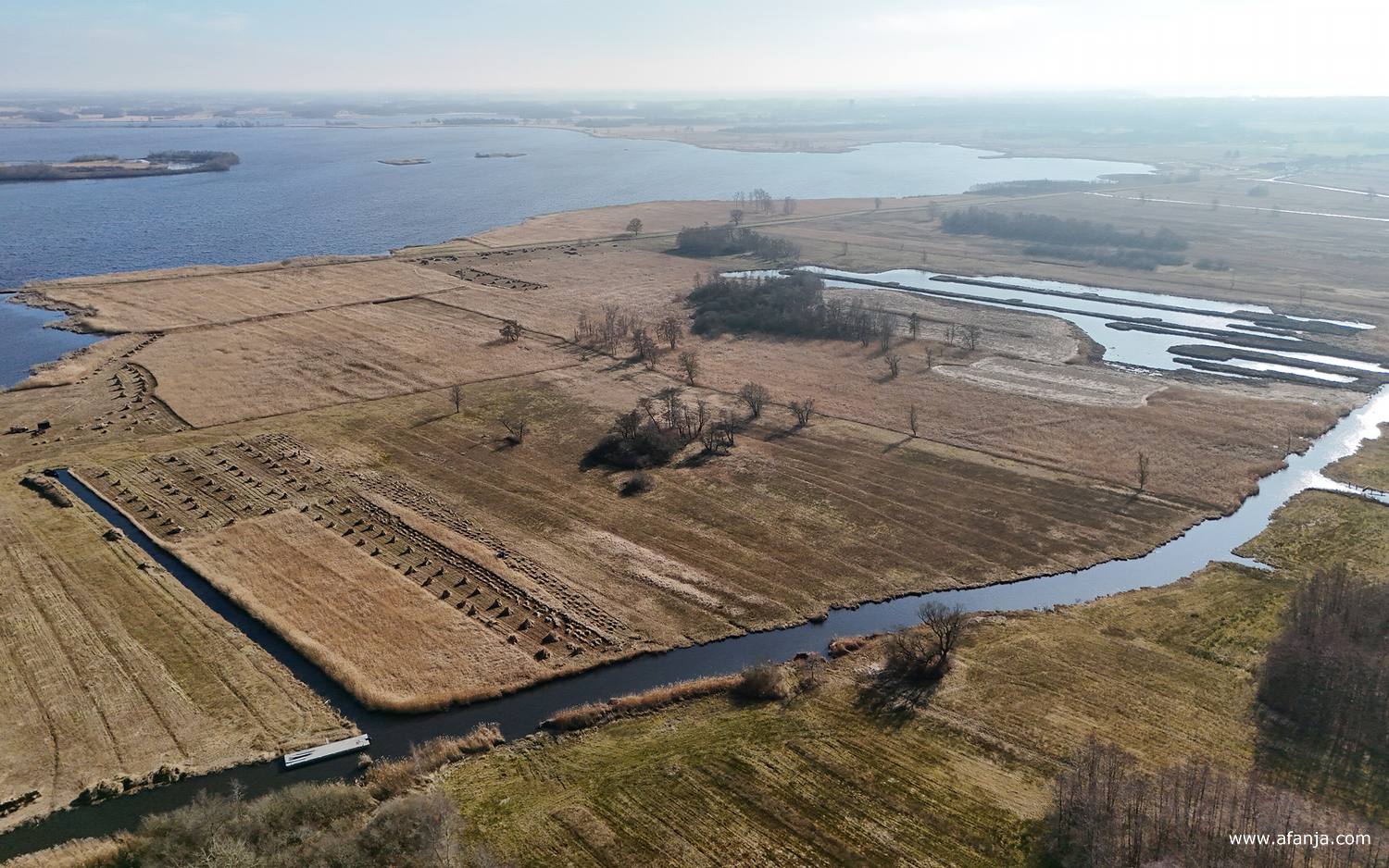 een eerste rondblik vanuit de lucht