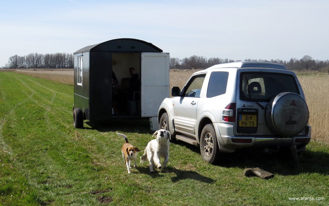 Rhena en Kelev verwelkomen ons