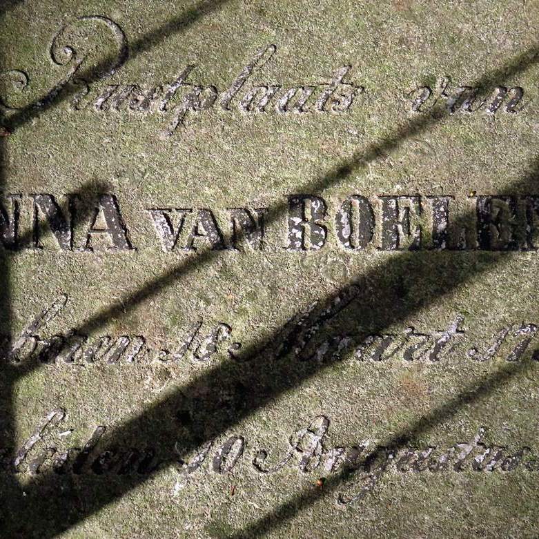 grafsteen van Anna van Boelens