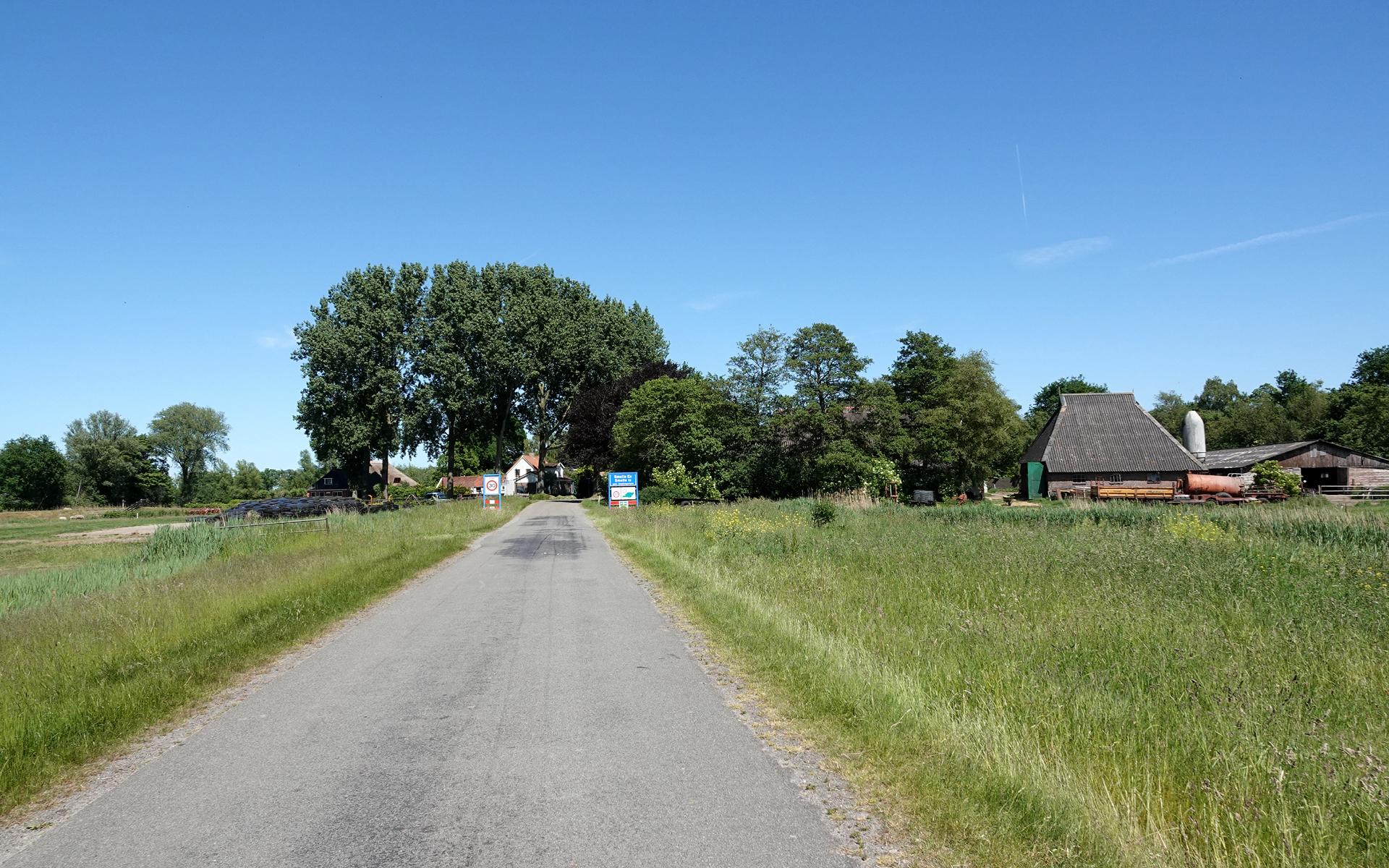 de skyline van Smalle Ee