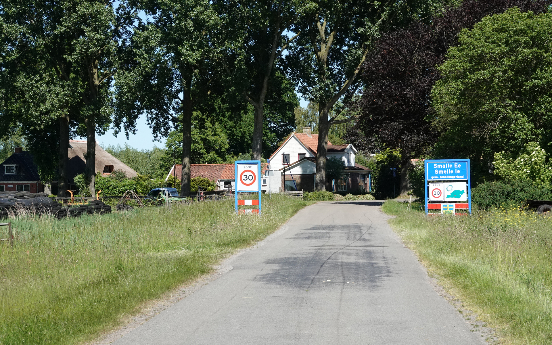 de westelijke entree van Smalle Ee