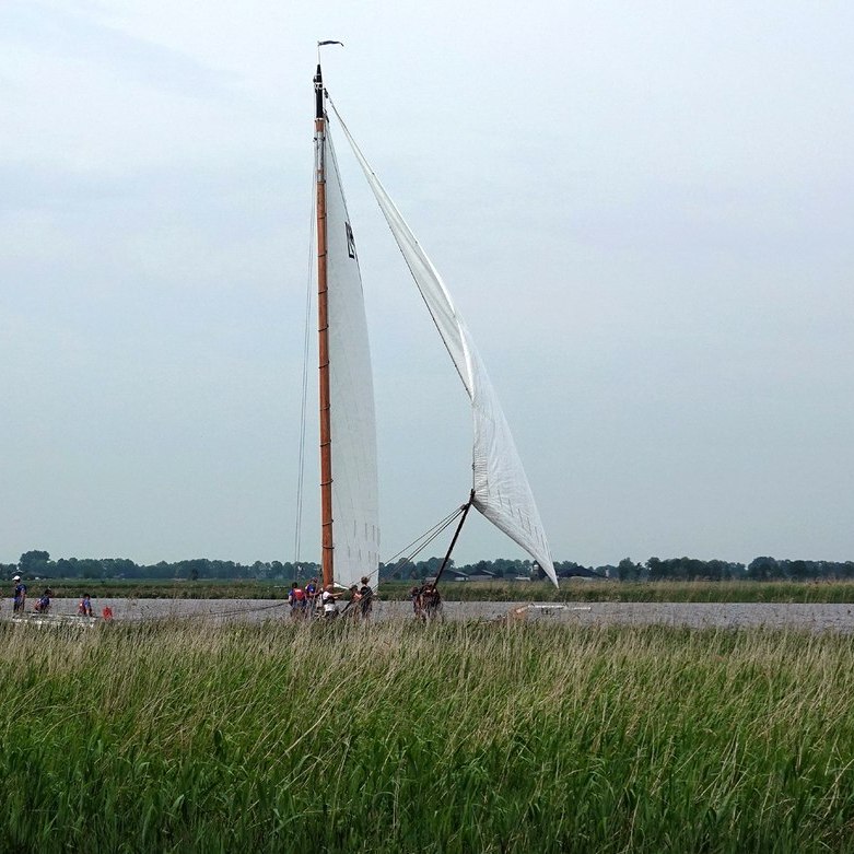 skûtsje de 'Lege Wâlden' uit Terherne